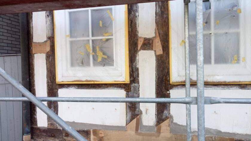 Zimmerei Andé Kasten - Höxter - Fachwerkgiebelhaus des Ackerbürgerhaustyps mit mittigem Dielentorbogen Godelheim