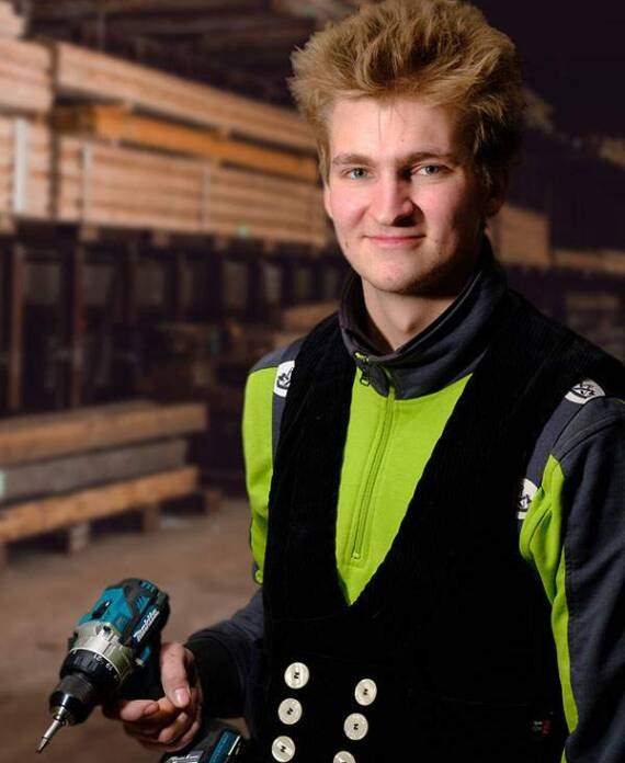 Zimmerei André Kasten Team: Maurice Hagedorn - Zimmerer