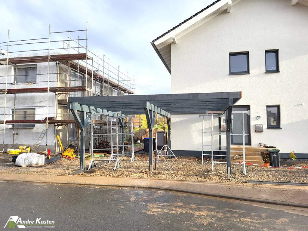 Zimmerei André Kasten - Leistungen: Carports und Überdachungen