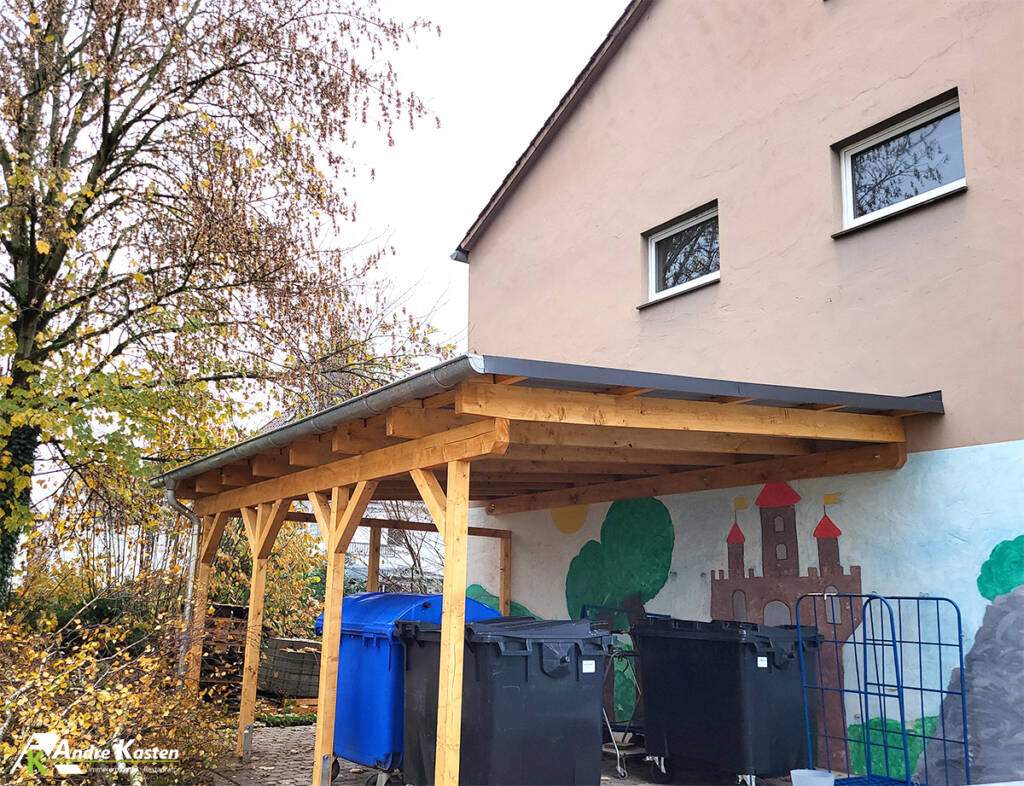 Zimmerei André Kasten - Leistungen: Carports und Überdachungen